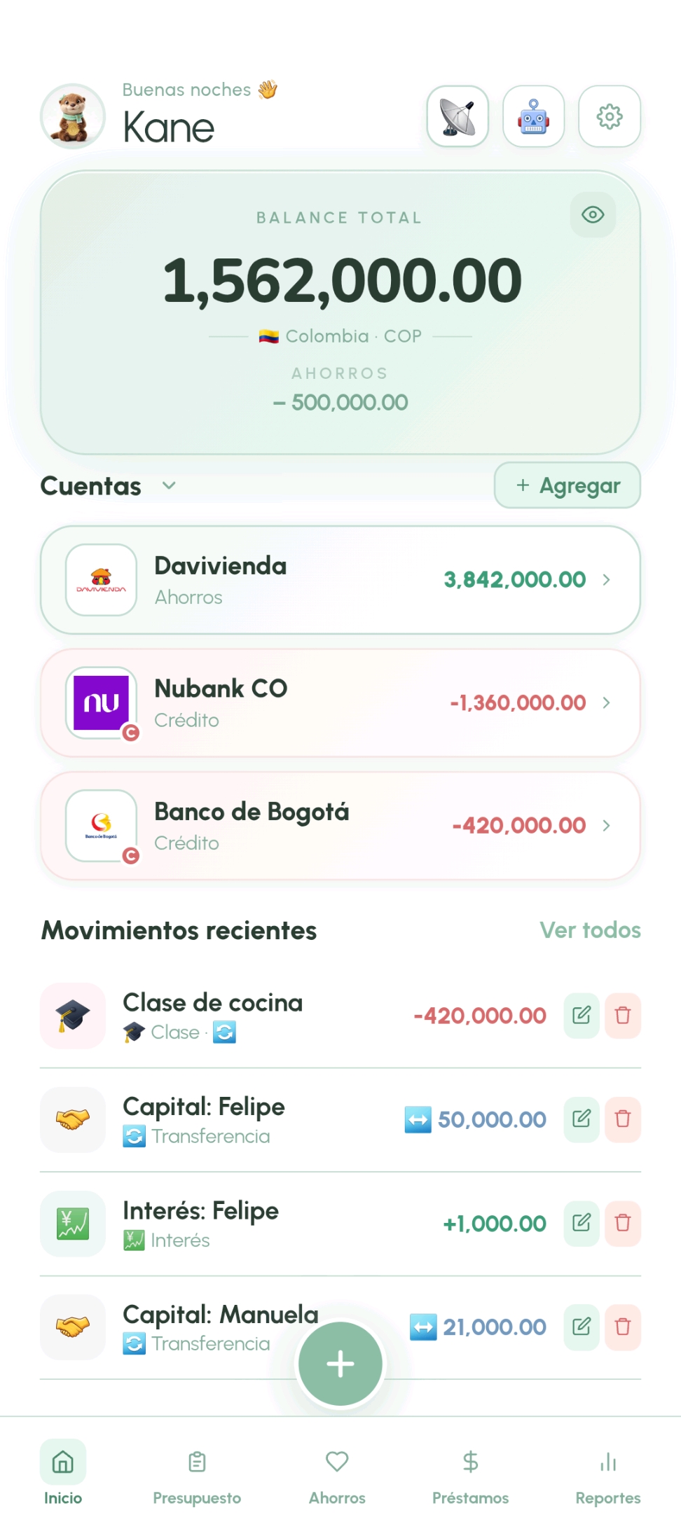 Kane Inicio
